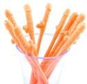 Glow in the Dark Willy Straws - ea