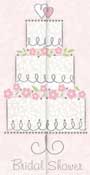 Sweet Romance - Bridal Shower Folded Invitations